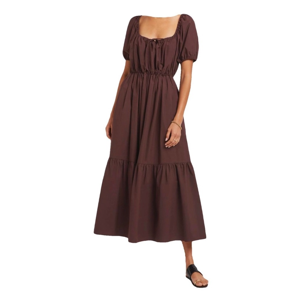 Matteau Chocolate Brown Maxi Dress